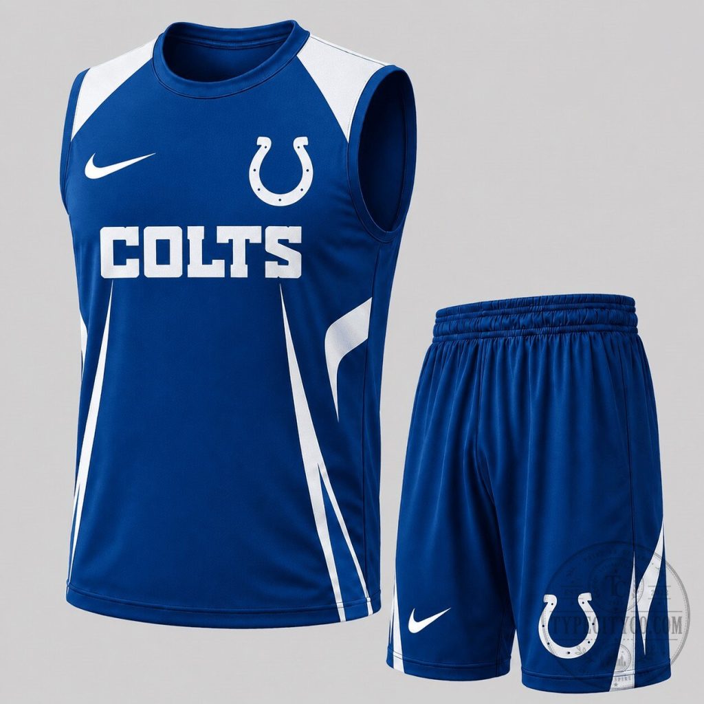 Indianapolis Colts | Premium NFL Tank Top & Shorts Set TD 9 Indianapolis Colts | Premium NFL Tank Top & Shorts Set TD