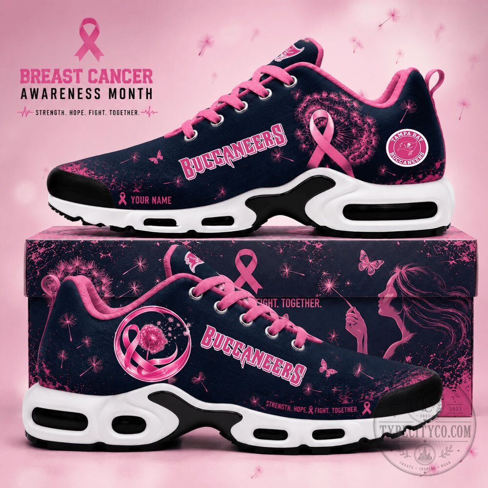Winnipeg Blue Bombers CFL NEW FLOWERS QUILTED TOTE BAG CUSTOM NAME GIF 8 Limited Edition Tampa Bay Buccaneers Breast Cancer Awareness x Dandelion of Hope Sneakers