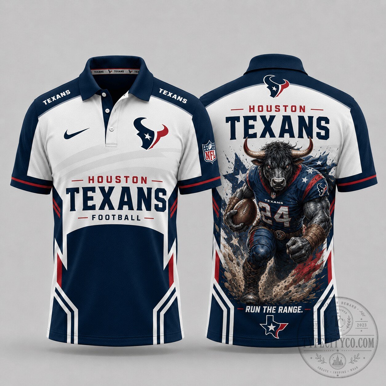 Houston Texans | Premium NFL Gridiron Glory Ready Polo NY