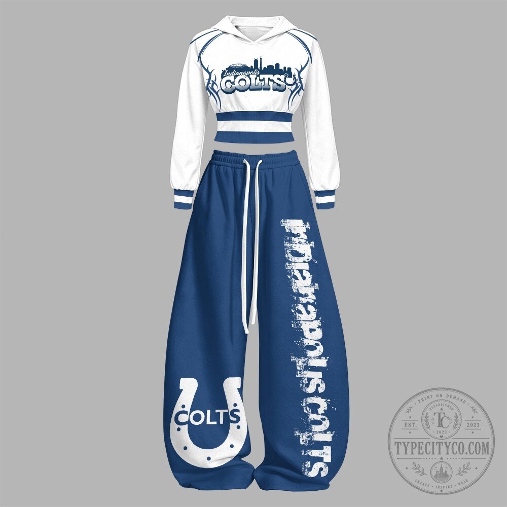 NFL Indianapolis Colts Sweatshirt Set in Slim Fit 4 NFL Indianapolis Colts Sweatshirt Set in Slim Fit