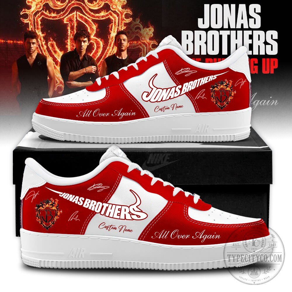 Limited Edition New York Burning Up Tour 2026 AF1 Sneakers