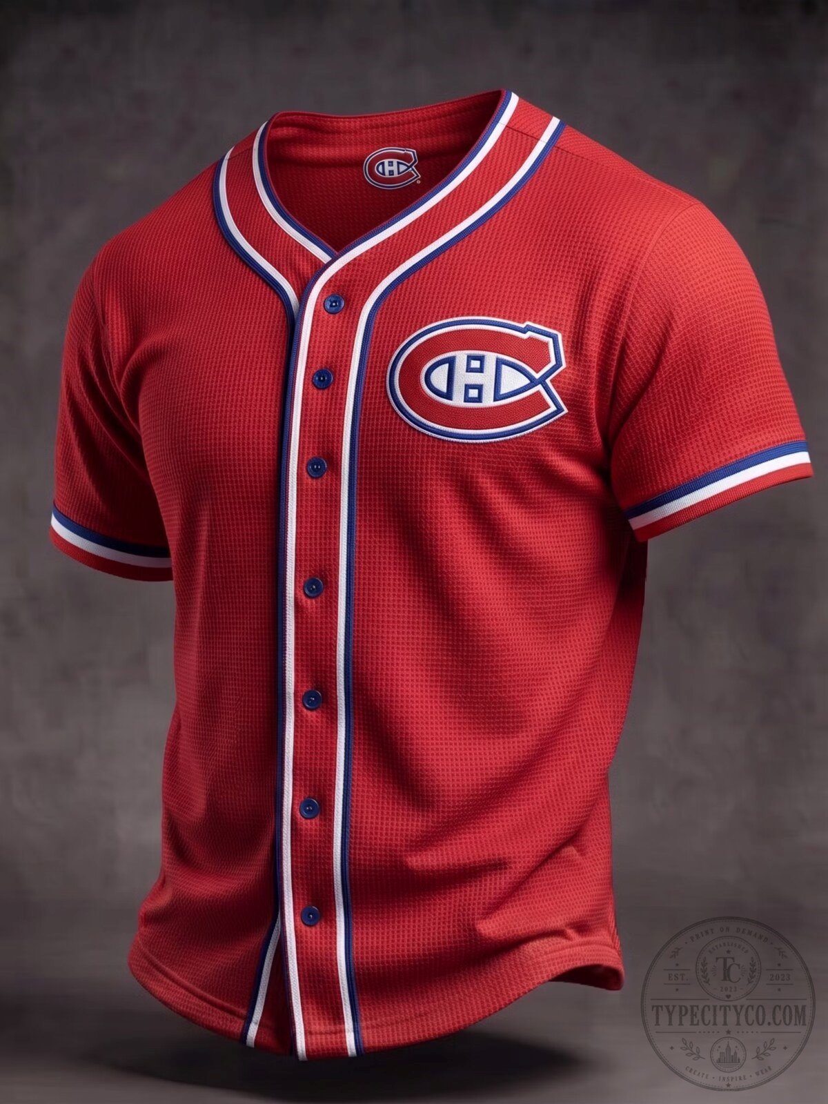 Montreal Canadiens Red Baseball Jersey for Men, Women, and Youth Fans