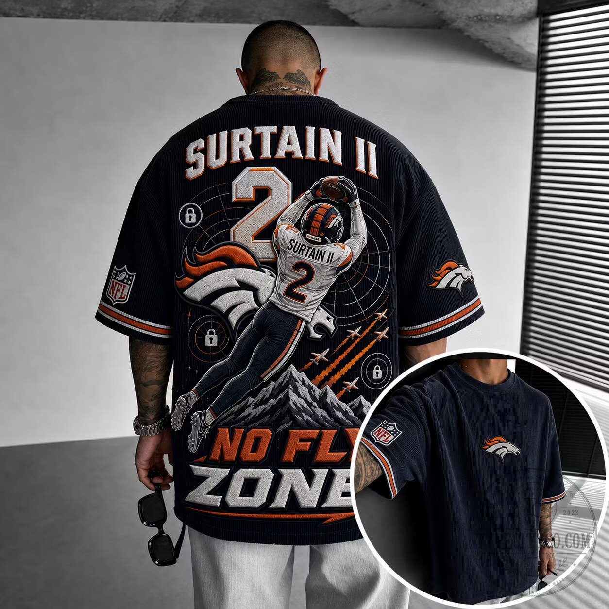 Patrick Surtain II Denver Broncos NFL Football Fan T-Shirt