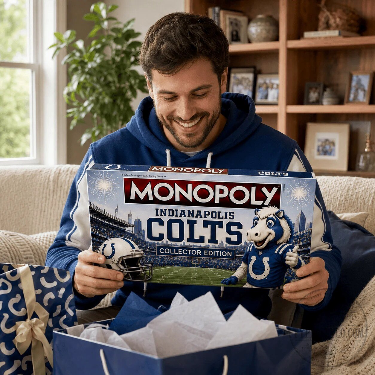 Indianapolis Colts Monopoly Collector Edition Board Game 8 Indianapolis Colts Monopoly Collector Edition Board Game