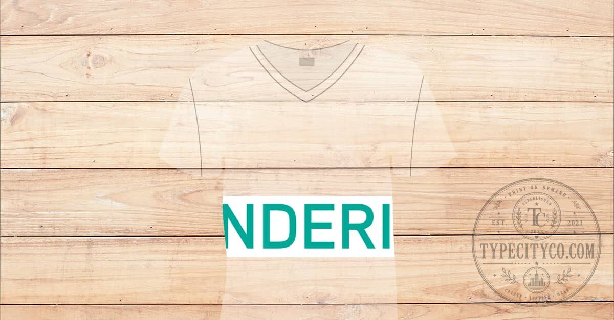 Custom V-Neck T-Shirt with Personalized Design