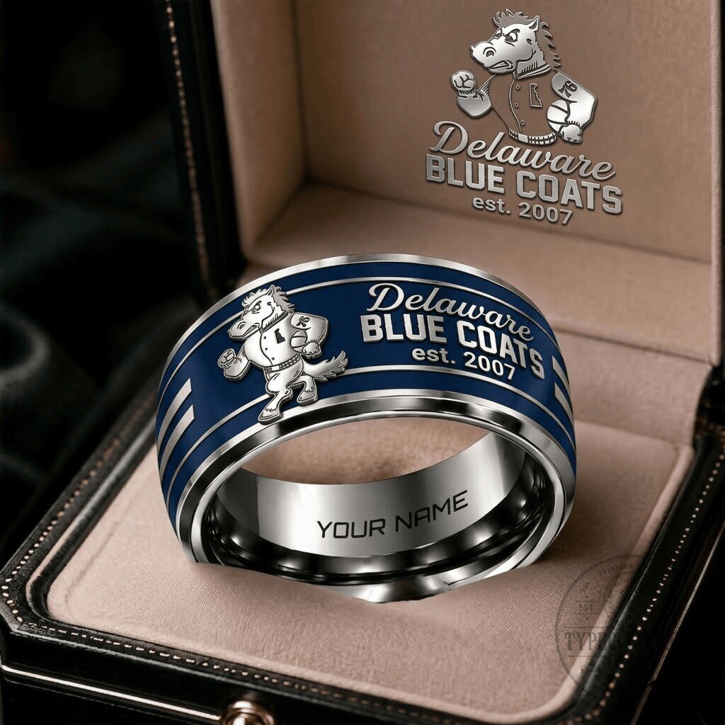 Delaware Blue Coats NBA G League Personalized Engraved Ring