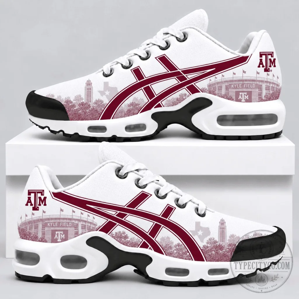 Texas A&M Aggies Kyle Field University Athletic Running Shoes Texas A&M Aggies Kyle Field University Athletic Running Shoes