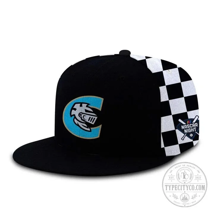 Charlotte Knights NASCAR Night Special Edition Snapback Cap Hat