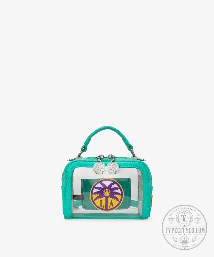 WNBA Los Angeles Sparks Clear Crossbody Bag 23 WNBA Los Angeles Sparks Clear Crossbody Bag
