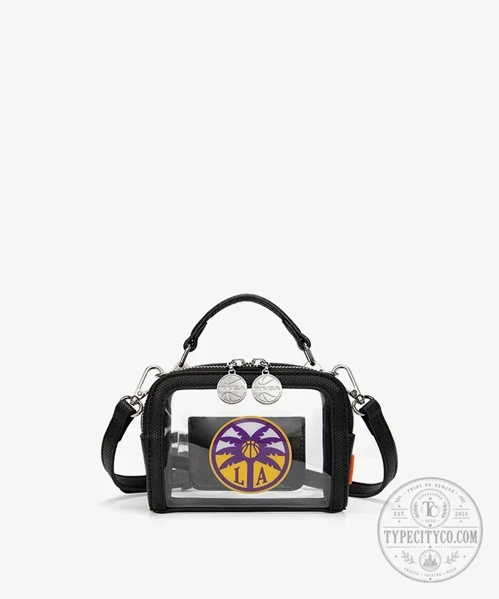 WNBA Los Angeles Sparks Clear Crossbody Bag 27 WNBA Los Angeles Sparks Clear Crossbody Bag