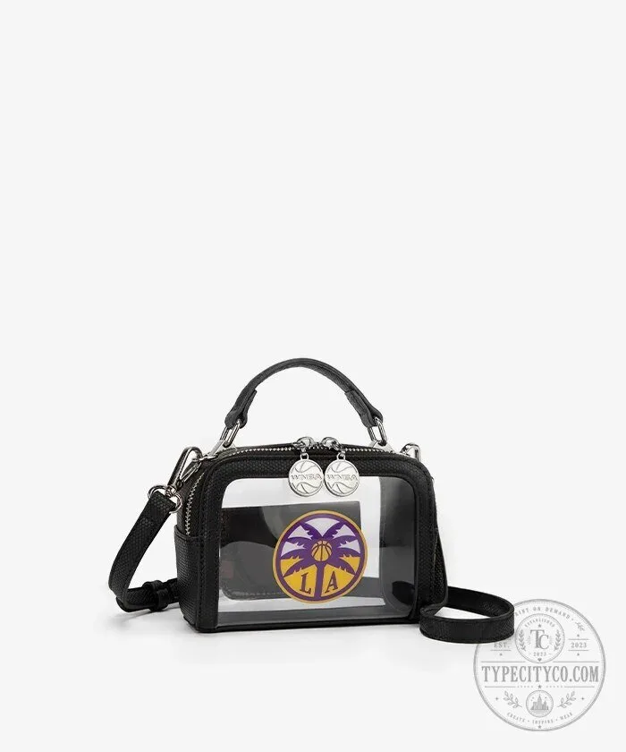 WNBA Los Angeles Sparks Clear Crossbody Bag 28 WNBA Los Angeles Sparks Clear Crossbody Bag