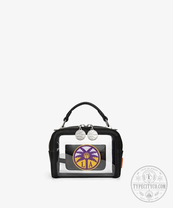 WNBA Los Angeles Sparks Clear Crossbody Bag 29 WNBA Los Angeles Sparks Clear Crossbody Bag