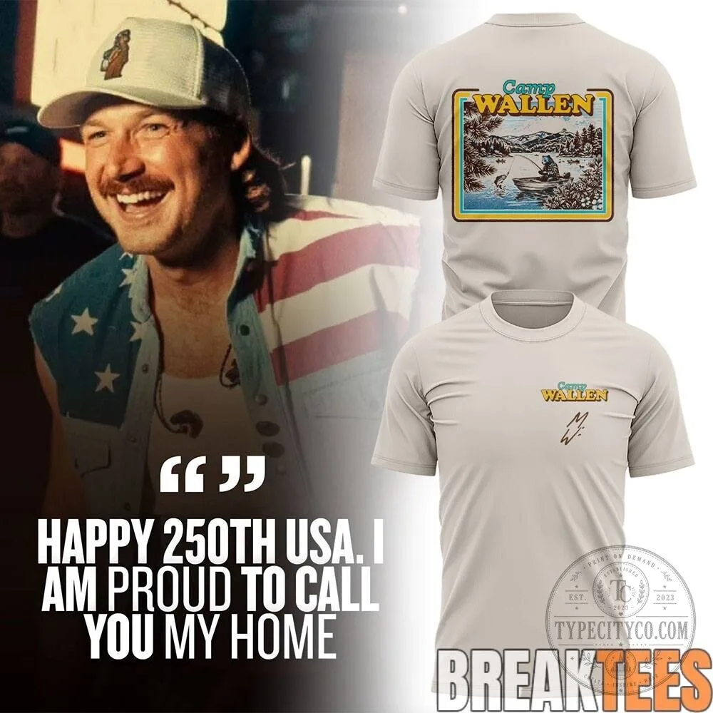 Morgan Wallen Happy 250th USA Independence Day Blue T-Shirt 7 Morgan Wallen Happy 250th USA Independence Day Blue T-Shirt