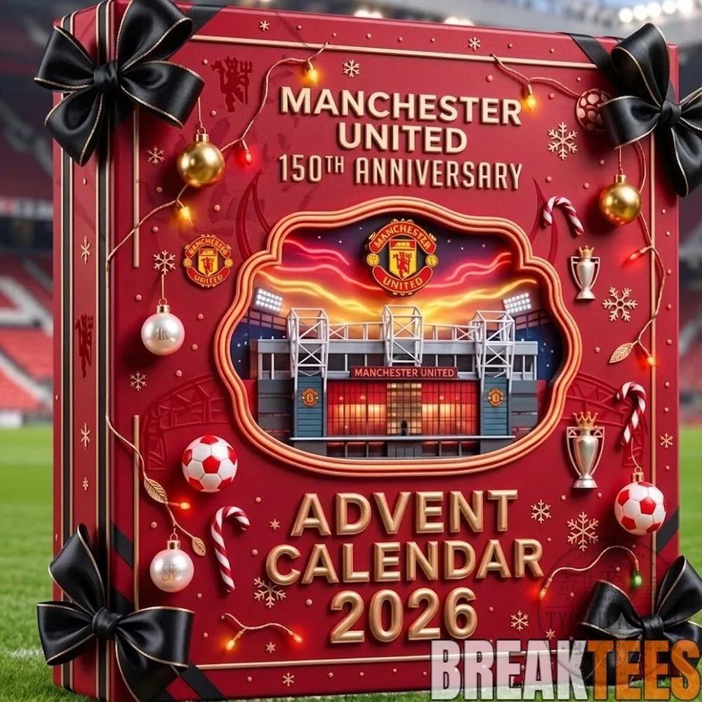 Manchester United Football Club 2026 Advent Calendar with Ornaments 7 Manchester United Football Club 2026 Advent Calendar with Ornaments