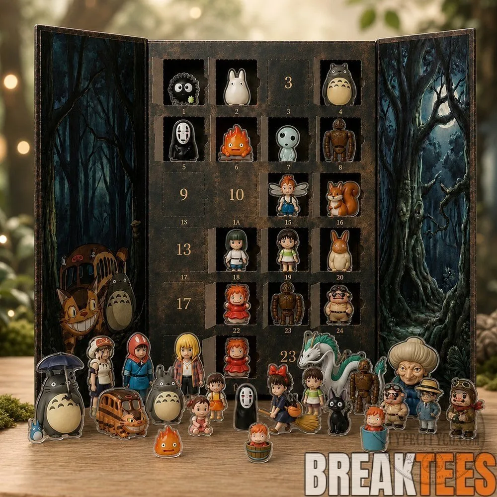 Studio Ghibli Anime Advent Calendar 2026 with 24 Collectible Figurines