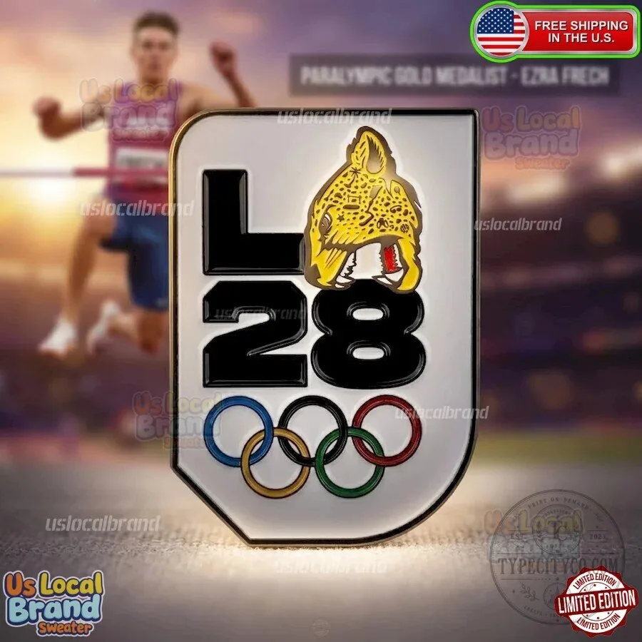 Ezra Frech Los Angeles 2028 Summer Paralympics Games Commemorative Enamel Pin