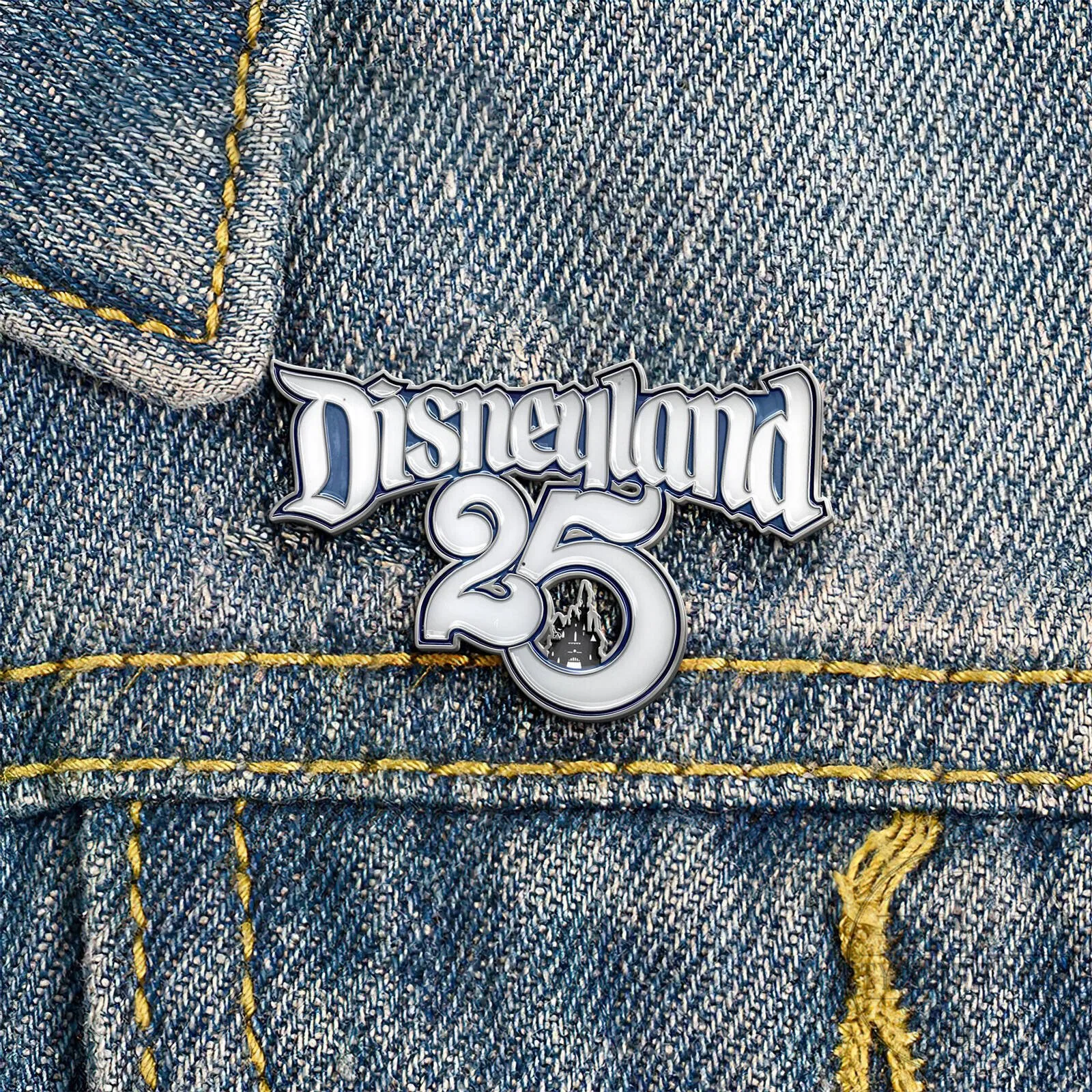 Disneyland 25th Anniversary Disney Park Collectible Enamel Pin