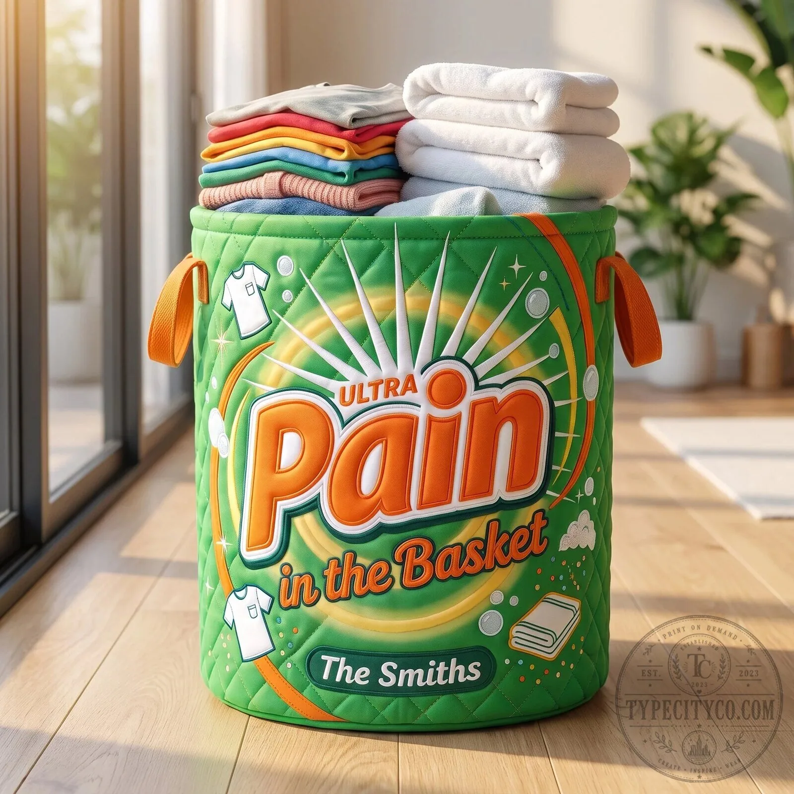 Pain In The Basket The Smiths Laundry Basket