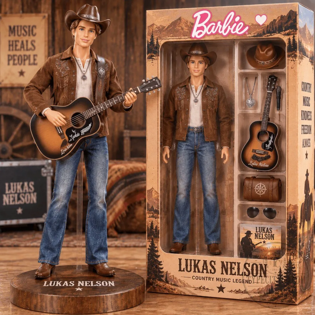 Lukas Nelson Barbie Signature Music Heals People Commemorative Doll 36 Lukas Nelson Barbie Signature Music Heals People Commemorative Doll
