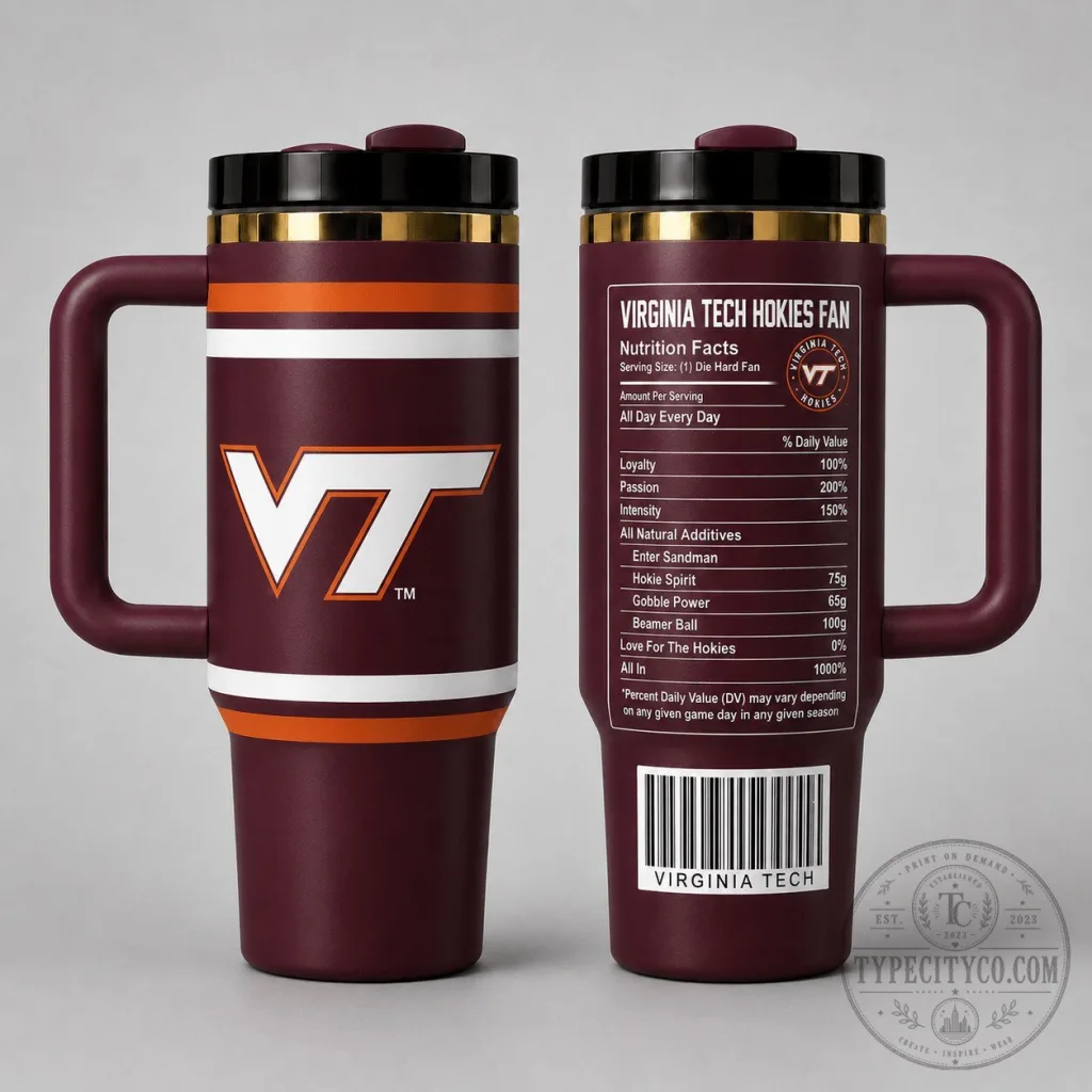 virginia-tech-hokies-fan-nutrition-facts-stainless-steel-insulated-tumbler-with-handle-featured Virginia Tech Hokies Fan Nutrition Facts Stainless Steel Insulated Tumbler with Handle