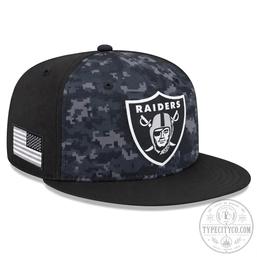 Digital Camouflage Snapback Hat for Las Vegas Raiders Salute To Service Digital Camouflage Snapback Hat for Las Vegas Raiders Salute To Service