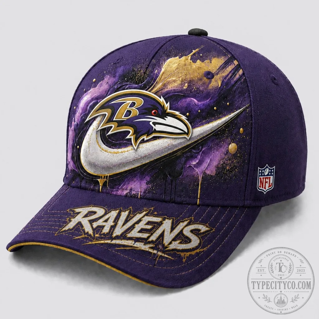 Baltimore Ravens NFL Paint Burst Fan Pride Classic Cap Hat Baltimore Ravens NFL Paint Burst Fan Pride Classic Cap Hat