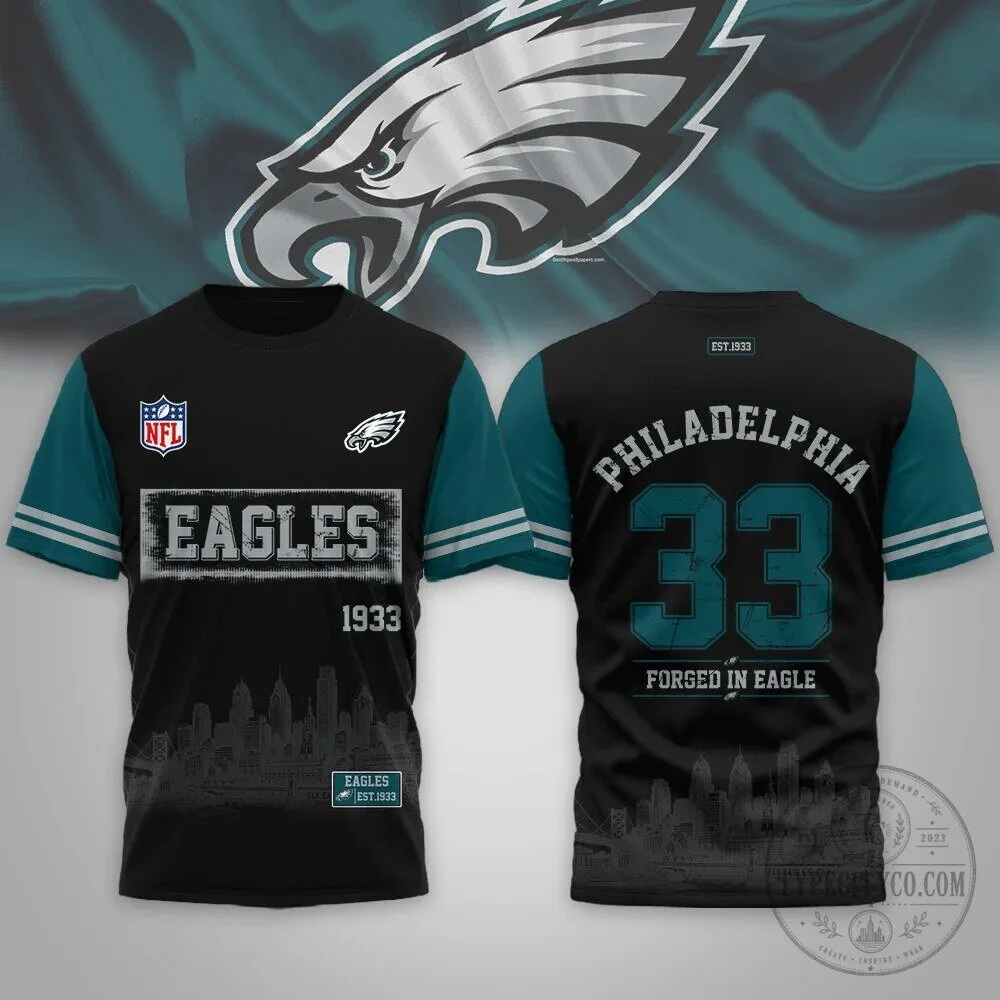 Philadelphia Eagles Fan Shirt NFL Football Team Established 1933 T-Shirt