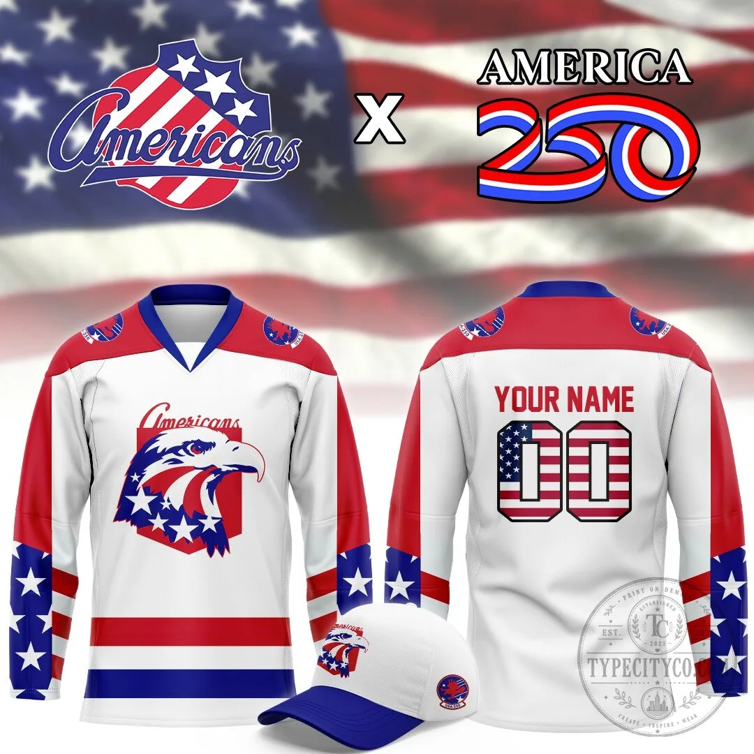 Rochester Americans America 250 Special Edition Hockey Jersey