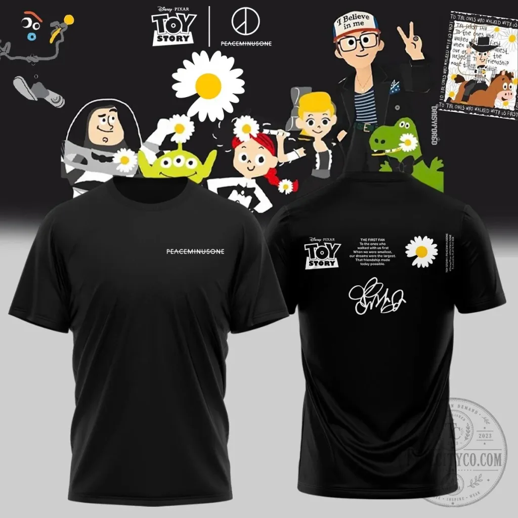 Toy Story Peaceminusone G-Dragon Graphic T-Shirt Toy Story Peaceminusone G-Dragon Graphic T-Shirt