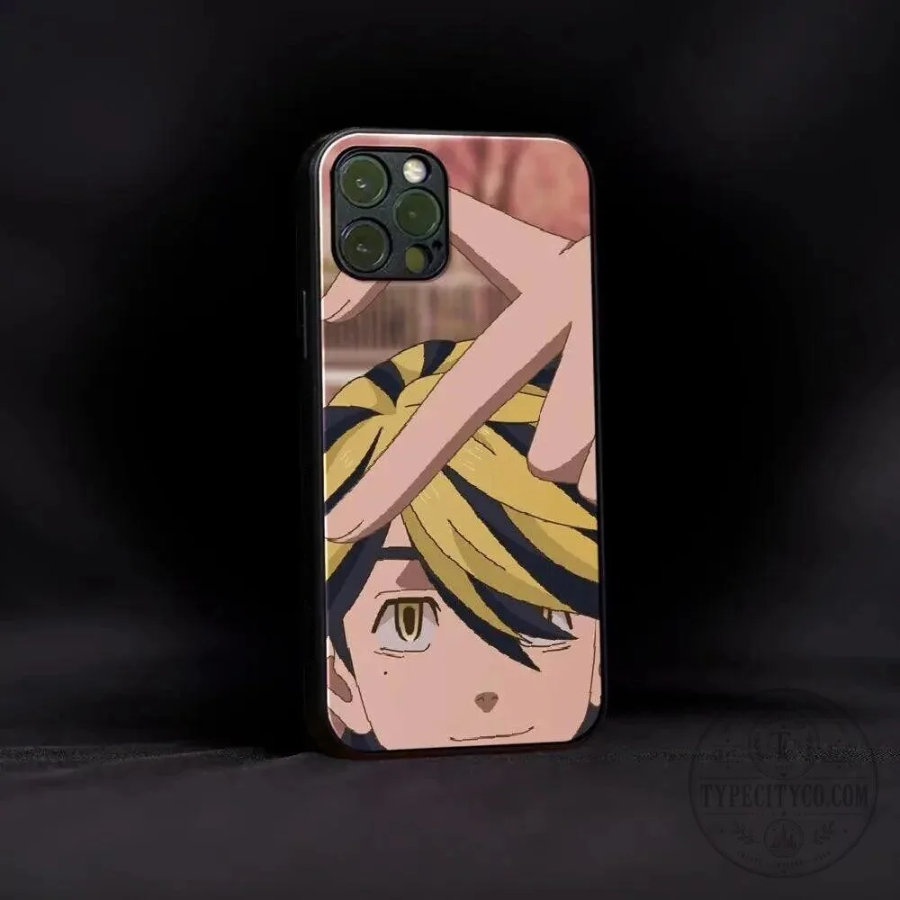 Tokyo Revengers Kazutora Hanemiya Anime Character Art Phone Case