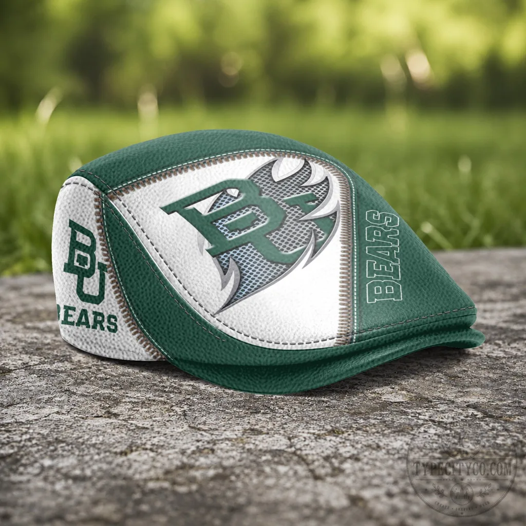 Baylor Bears NCAA Green and White Flat Cap Hat 17 Baylor Bears NCAA Green and White Flat Cap Hat