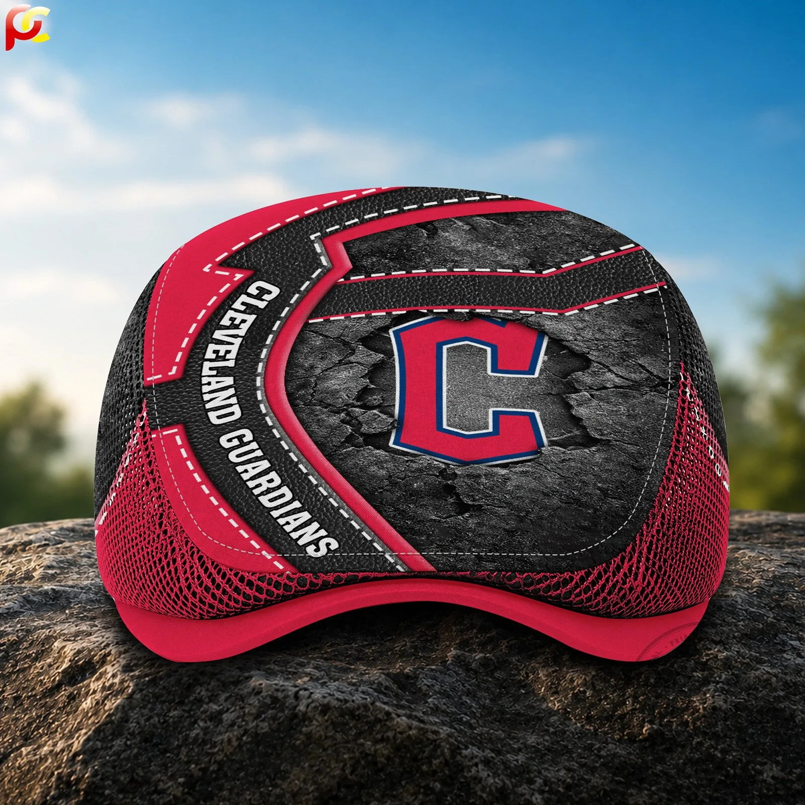 Cleveland Guardians Baseball Team Flat Cap 10 Cleveland Guardians Baseball Team Flat Cap