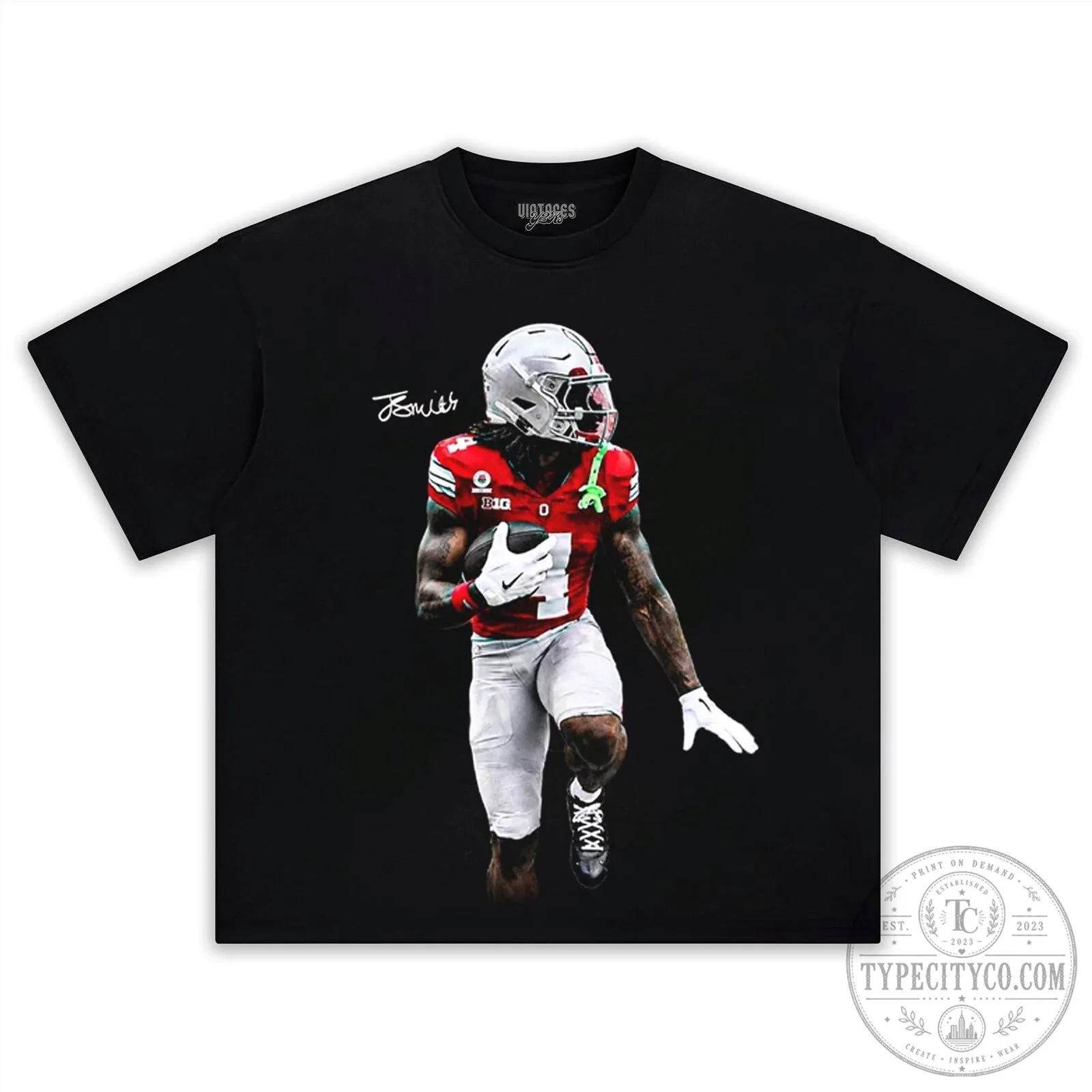 Jeremiah Smith T-Shirt for Ohio State Buckeyes Football Fans