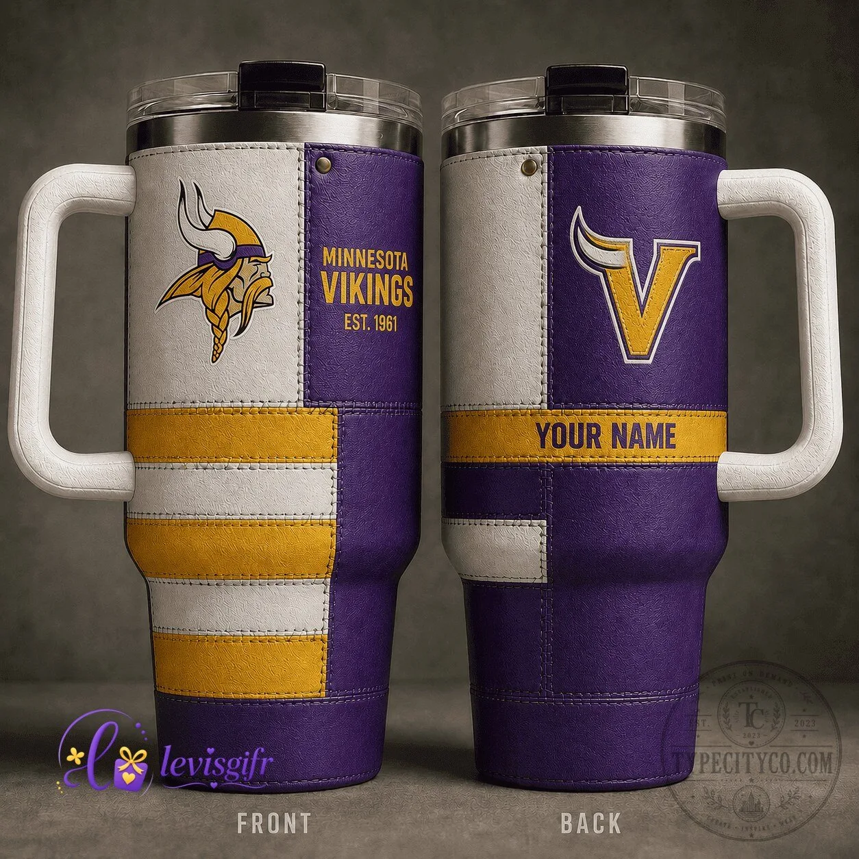 Minnesota Vikings NFL Football Team Personalized Tumbler 1 Minnesota Vikings NFL Football Team Personalized Tumbler