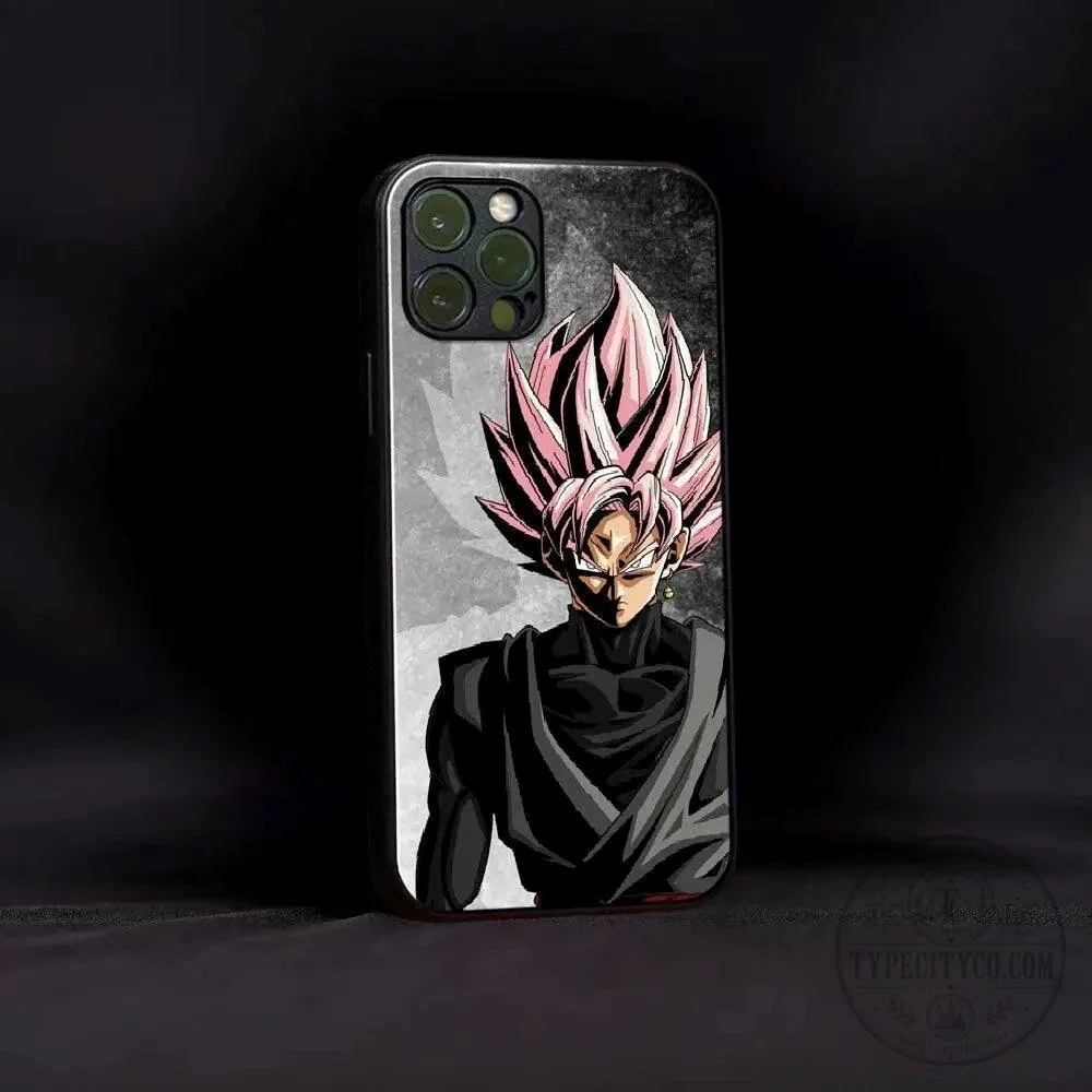 Dragon Ball Super Goku Black Rose Super Saiyan Phone Case