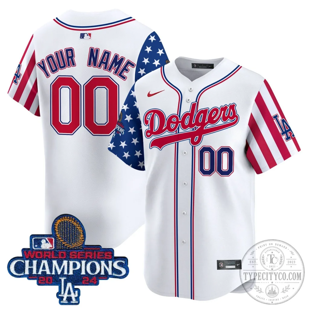 Dodgers 2024 World Series Champions Baseball Jersey Dodgers 2024 World Series Champions Baseball Jersey