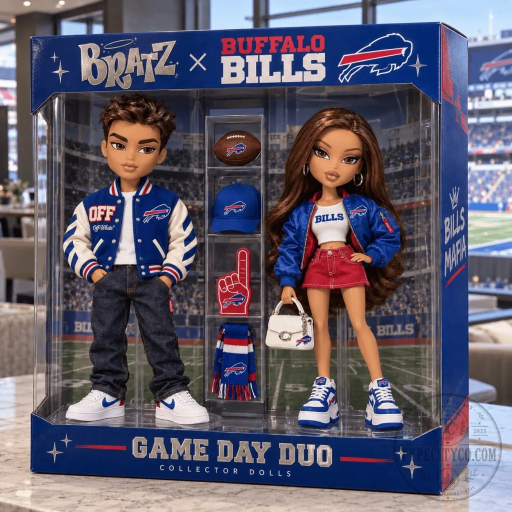 Bratz x Buffalo Bills Game Day Duo Collector Dolls Set Bratz x Buffalo Bills Game Day Duo Collector Dolls Set