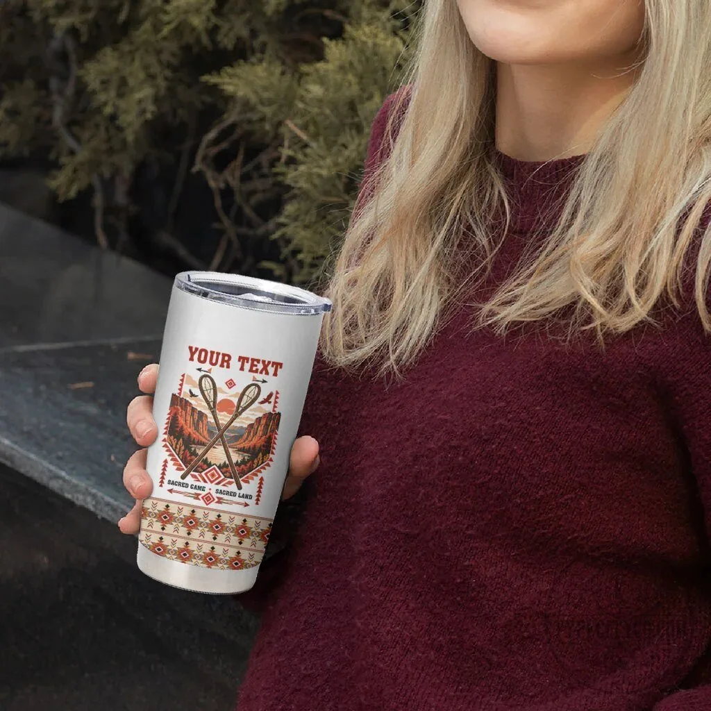 Chahta Yakni Stickball Heritage Native American Tribal Landscape Tumbler 11 Chahta Yakni Stickball Heritage Native American Tribal Landscape Tumbler