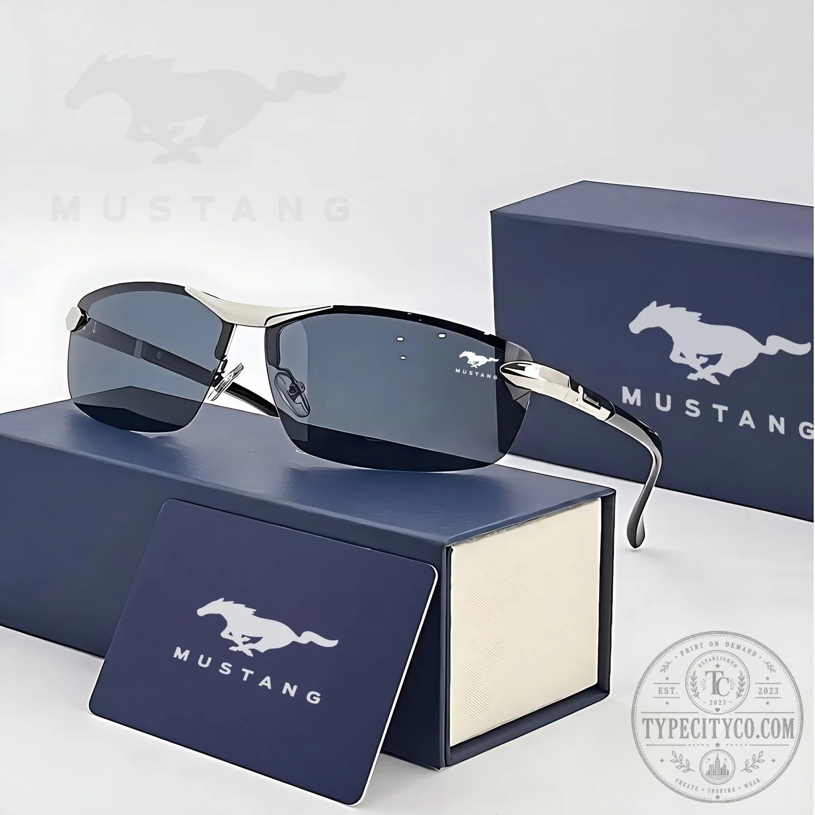 Mustang Sport Design Polarized Men's Sunglasses 9 Mustang Sport Design Polarized Men