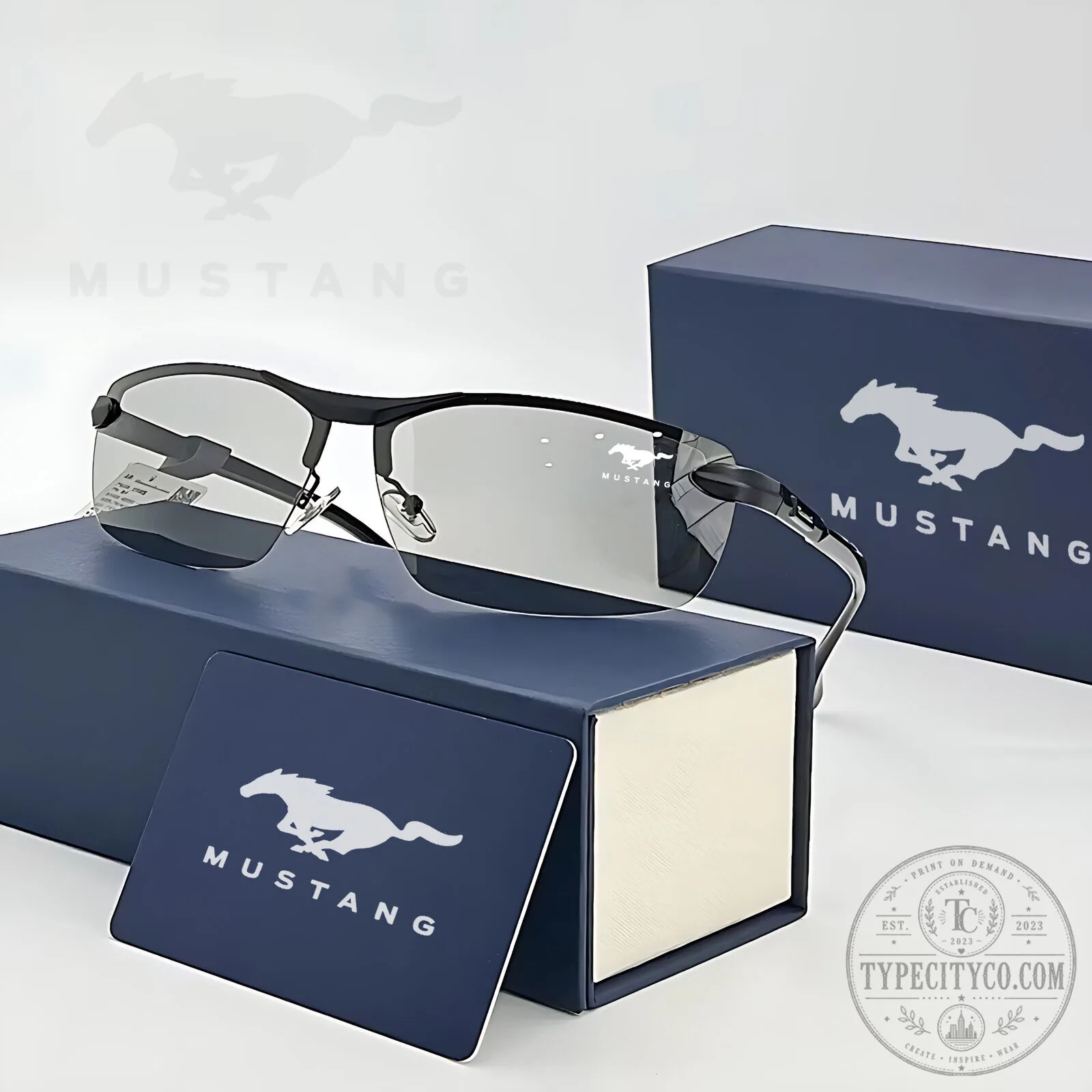 Mustang Sport Design Polarized Men's Sunglasses 10 Mustang Sport Design Polarized Men