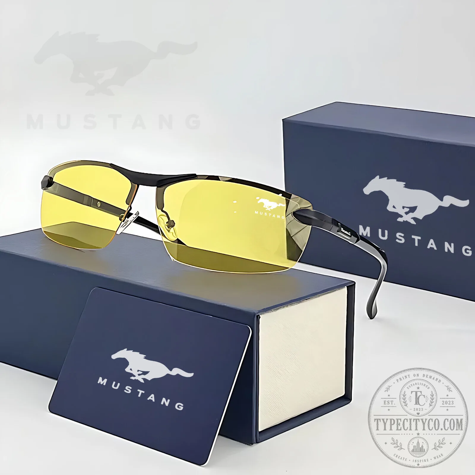 Mustang Sport Design Polarized Men's Sunglasses 11 Mustang Sport Design Polarized Men