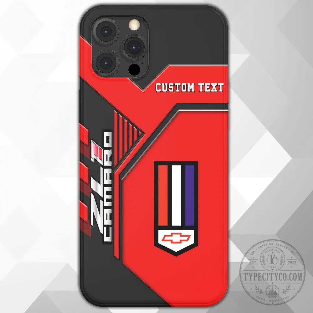 Chevrolet Camaro ZL1 Custom Text Phone Case for iPhone Samsung Google Pixel 5 Chevrolet Camaro ZL1 Custom Text Phone Case for iPhone Samsung Google Pixel