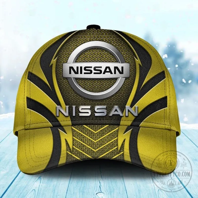 Nissan Blue Hexagon Pattern Unisex Classic Baseball Cap Hat 20 Nissan Blue Hexagon Pattern Unisex Classic Baseball Cap Hat