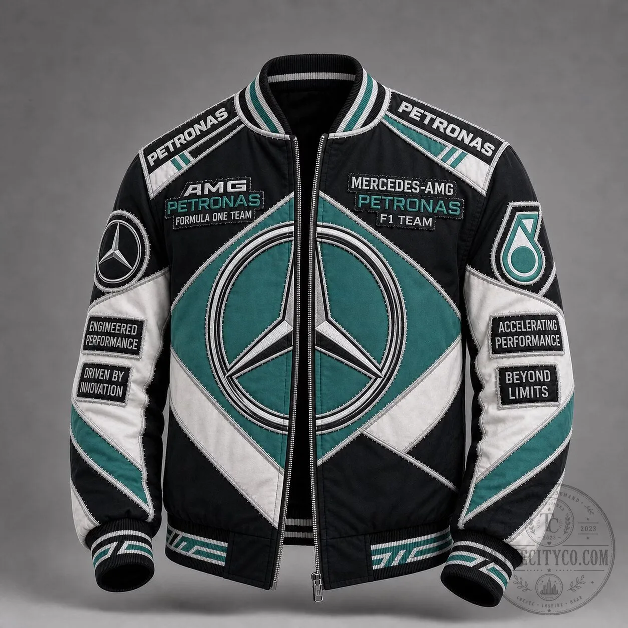 Mercedes-AMG Petronas F1 Team Racing Bomber Jacket