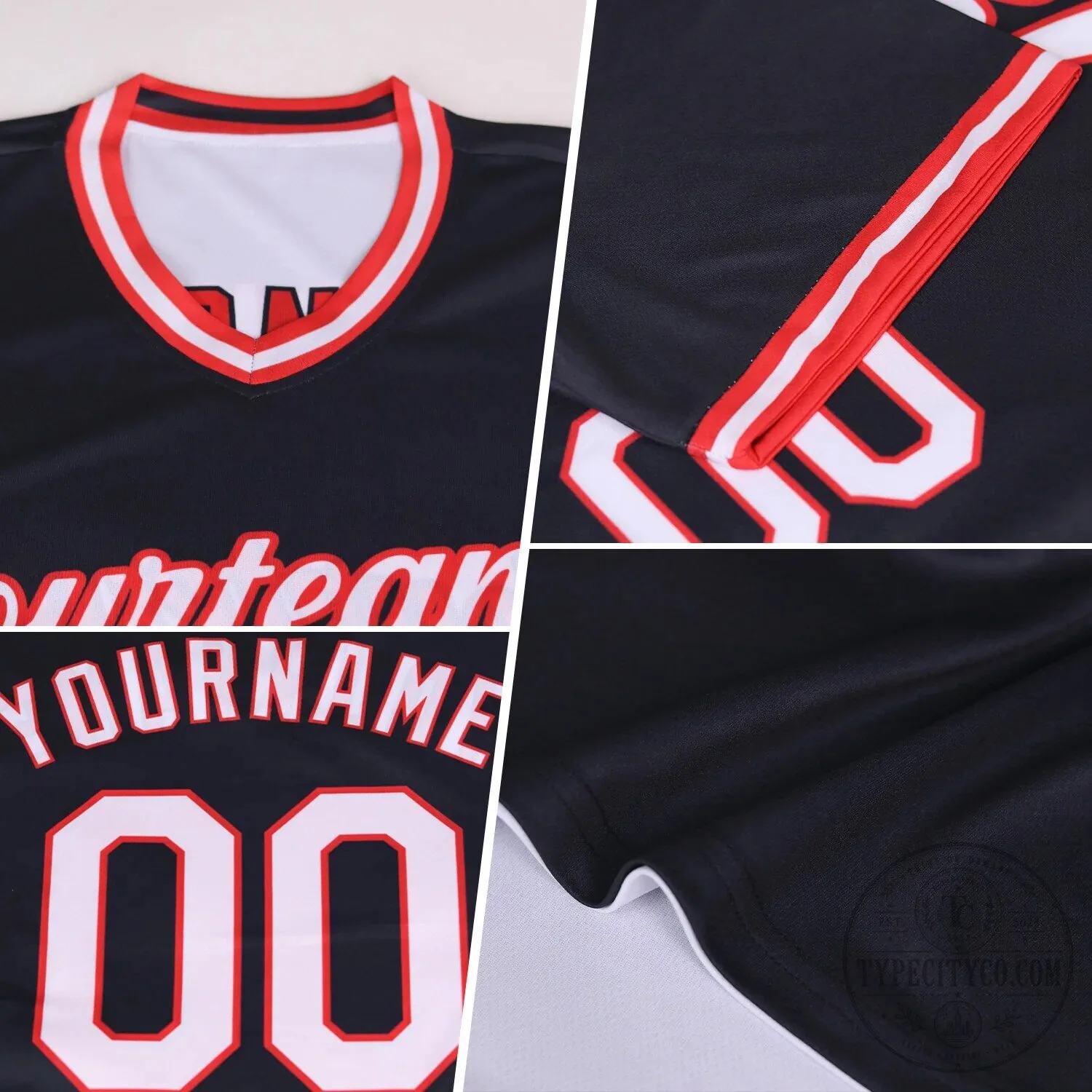 Custom Red Light Blue White Reversible Pullover Baseball Jersey Shirt 13 Custom Red Light Blue White Reversible Pullover Baseball Jersey Shirt