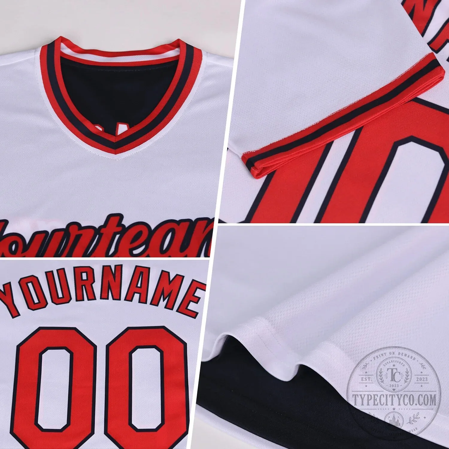 Custom Red Light Blue White Reversible Pullover Baseball Jersey Shirt 14 Custom Red Light Blue White Reversible Pullover Baseball Jersey Shirt