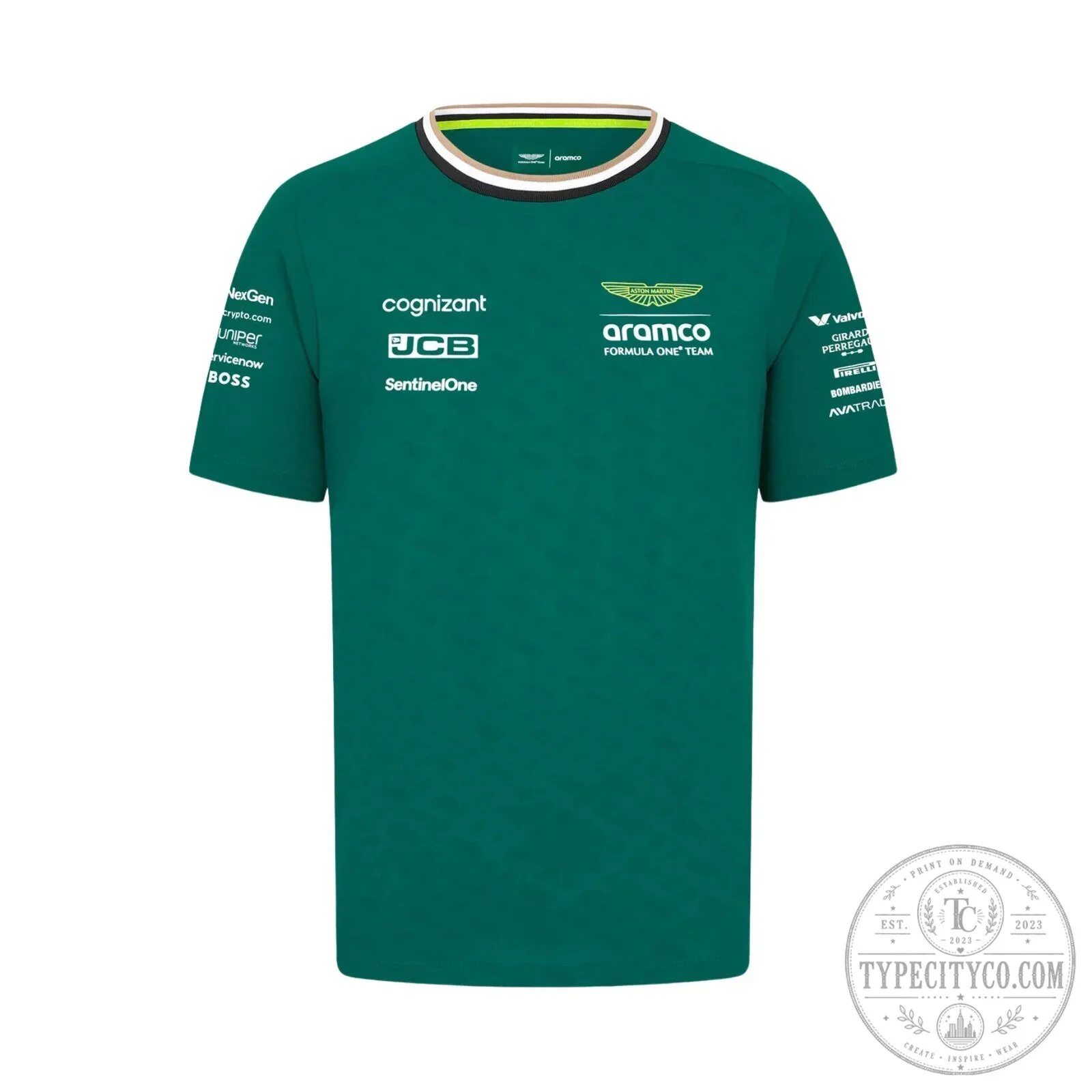 Aston Martin Aramco Formula One Team 2024 Racing T-Shirt