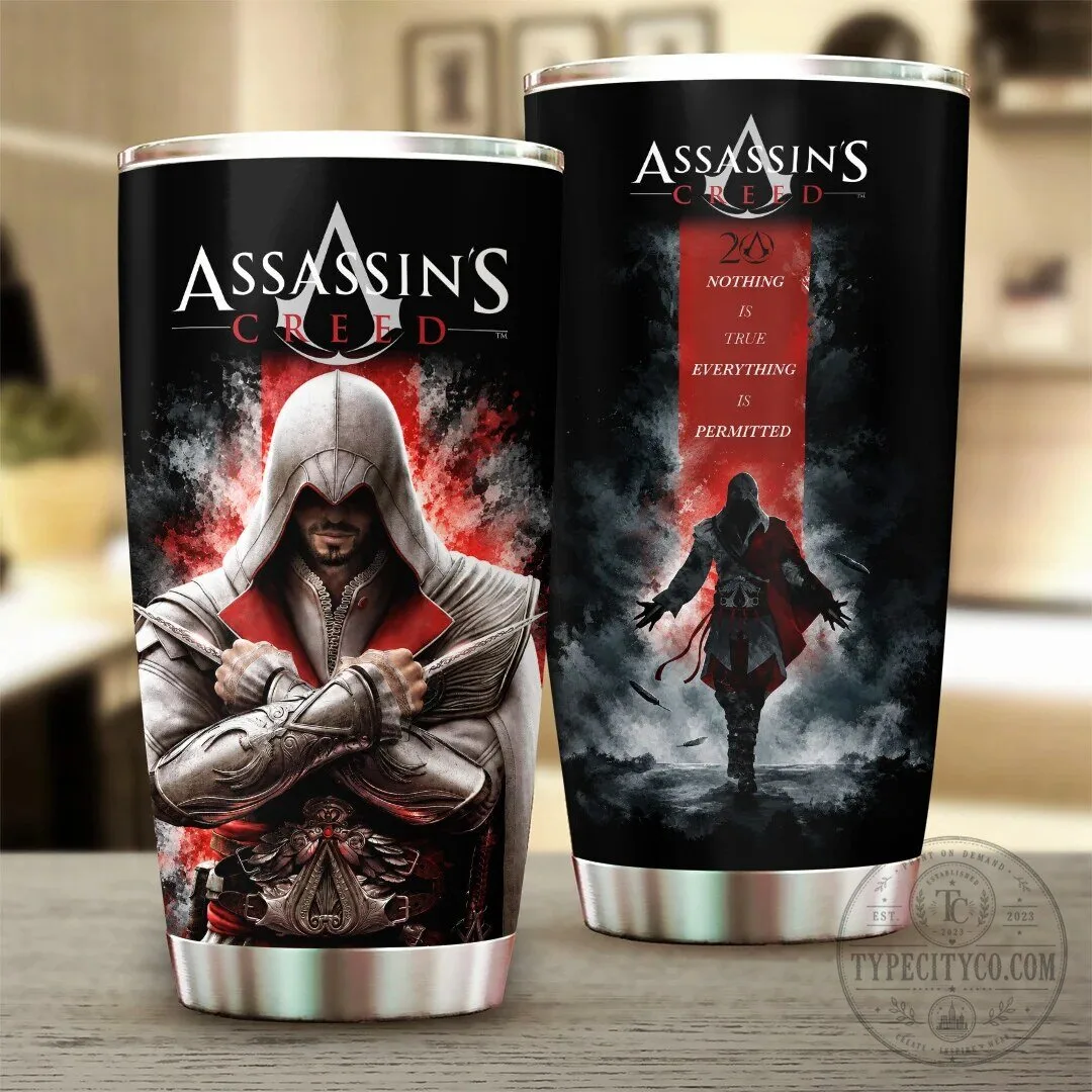 Assassin's Creed 20th Anniversary Nothing Is True Everything Is Permitted Tumbler