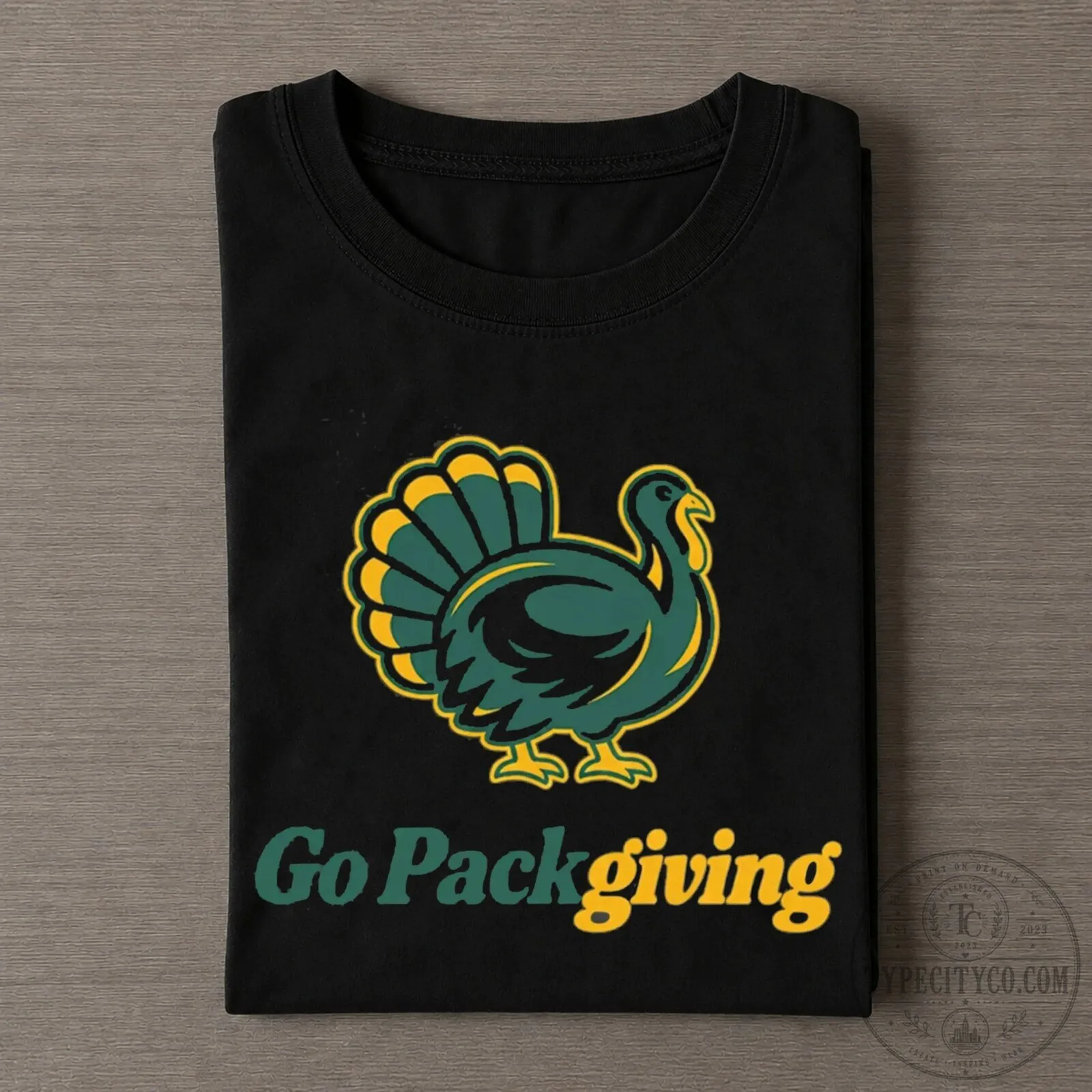 Green Bay Packers Go Packgiving Turkey Funny Thanksgiving Day T-Shirt 2 Green Bay Packers Go Packgiving Turkey Funny Thanksgiving Day T-Shirt