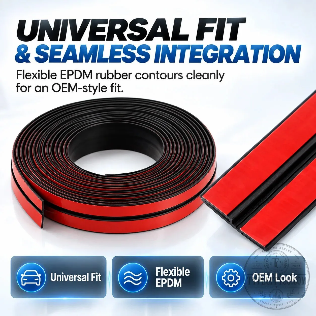 Automotive T-Type Rubber Sealing Strip for Car Roof and Window Noise Reduction 15 Automotive T-Type Rubber Sealing Strip for Car Roof and Window Noise Reduction